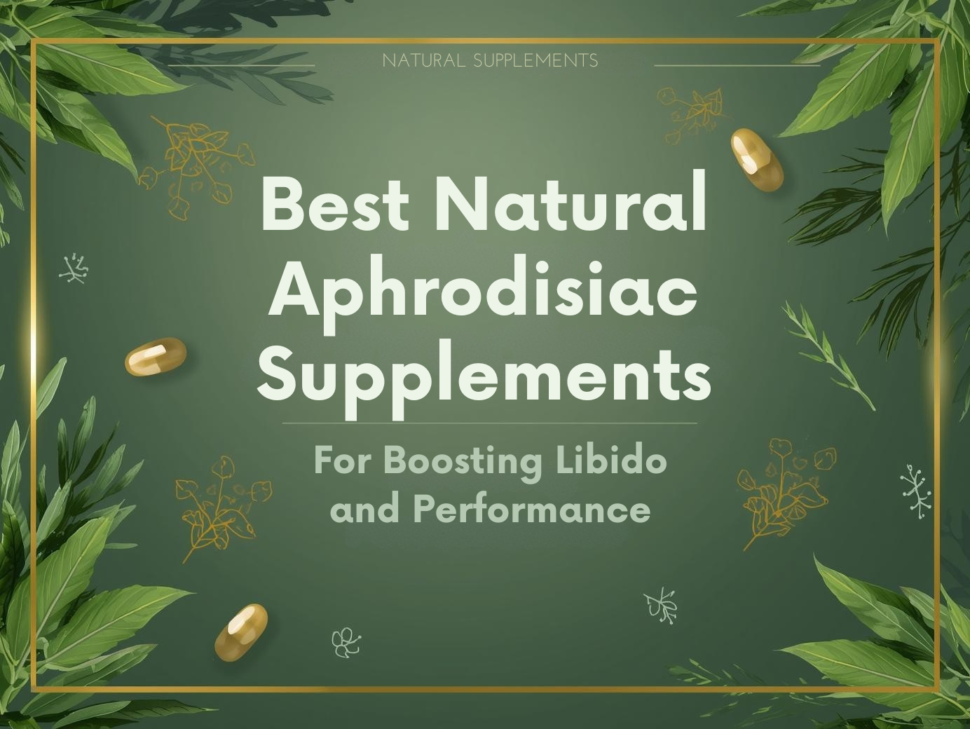 Natural Aphrodisiac Supplements