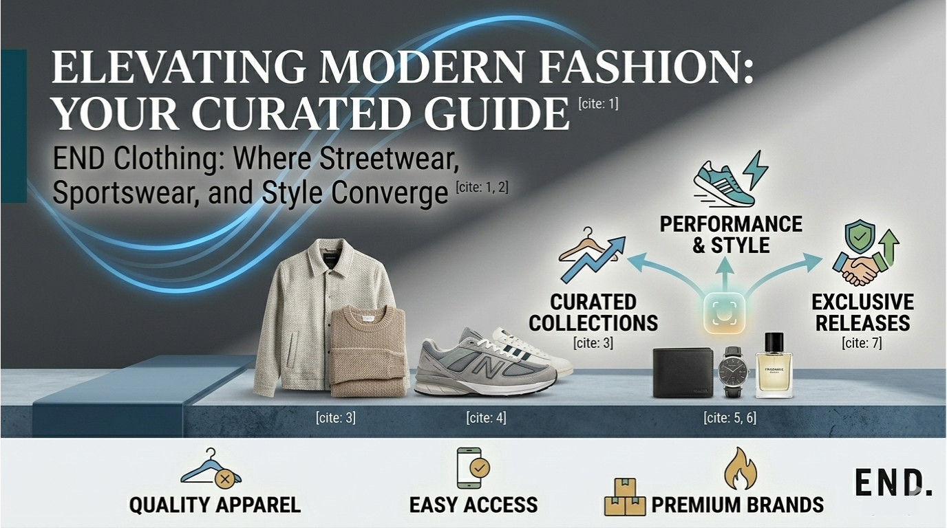 Elevating Modern Fashion: A Comprehensive Look at END Clothing