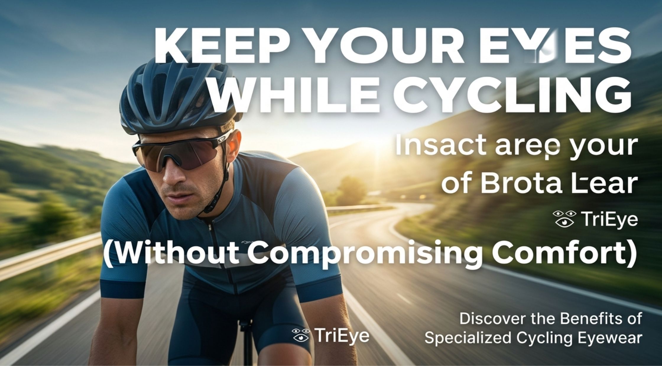 How to Keep Your Eyes Safe While Cycling (Without Compromising Comfort)